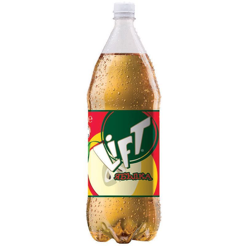 Кока кола лифт ябълка 2 л.