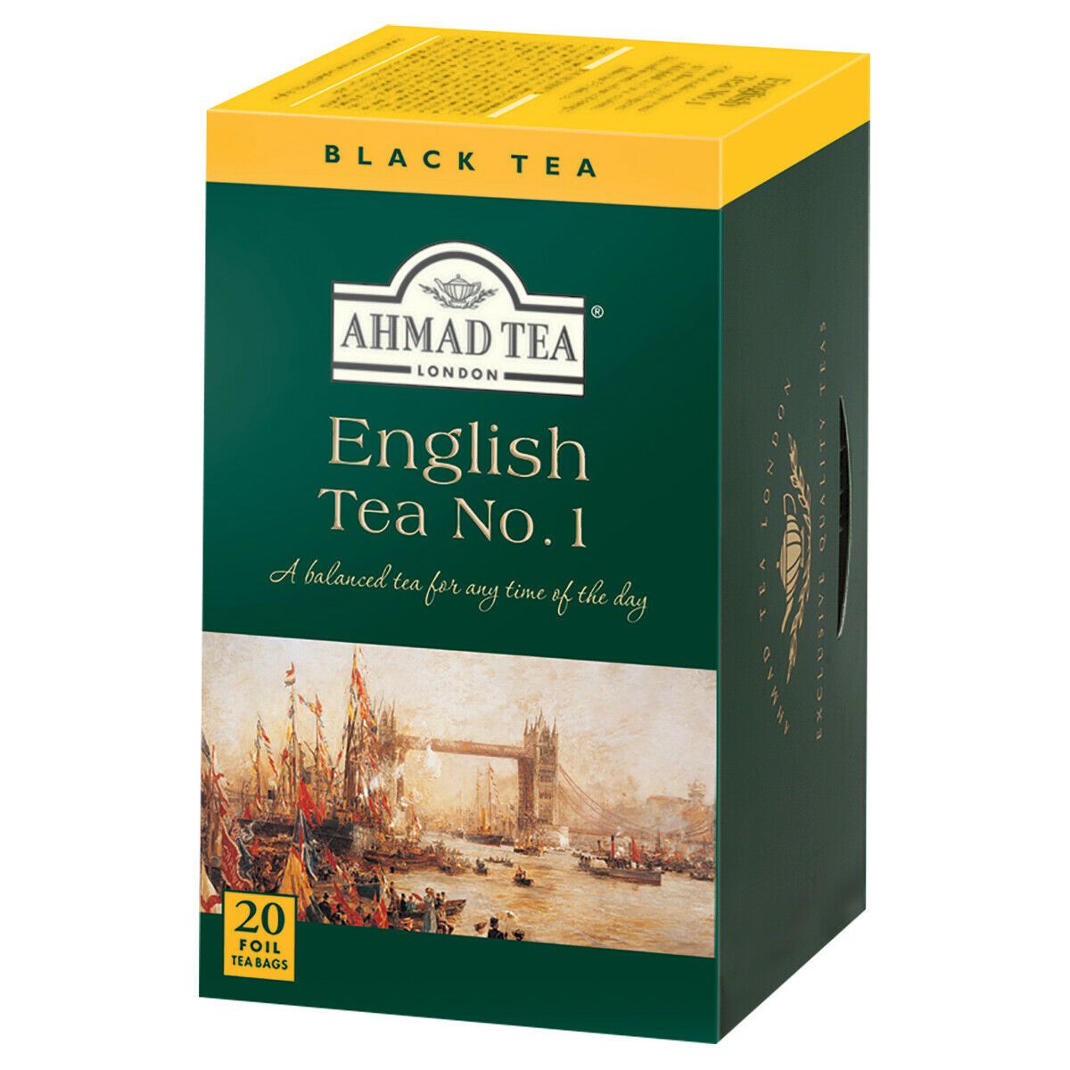 Чай Черен английски № 1 Ahmad tea 20 бр.