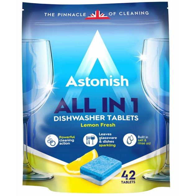 Астониш таблетки за съдомиялна 42 бр.