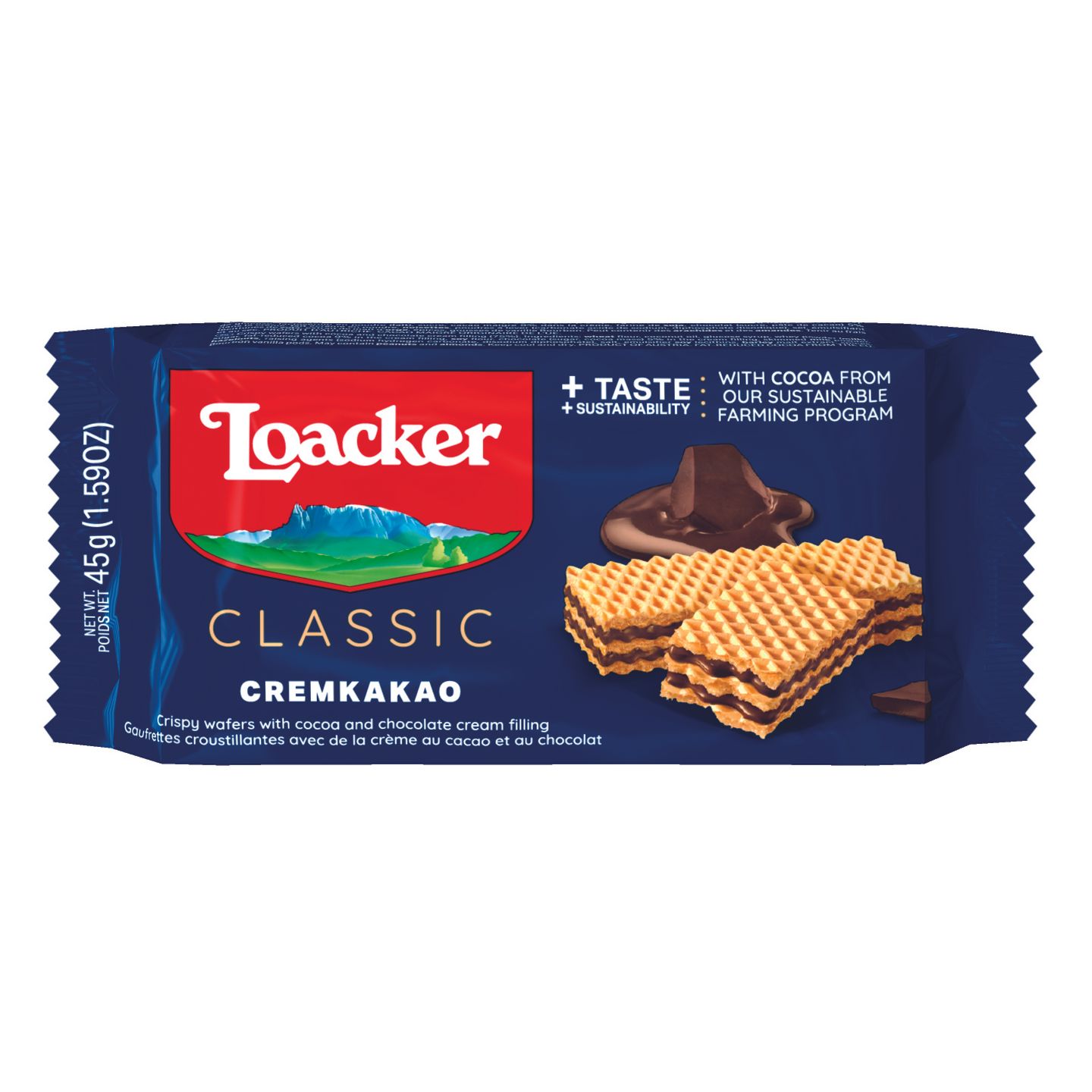 Вафли Лоакер Napolitaner 0.045 Какао