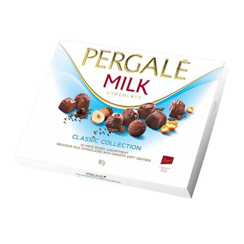 Шоколадови бонбони Млечни 0.187 Pergale