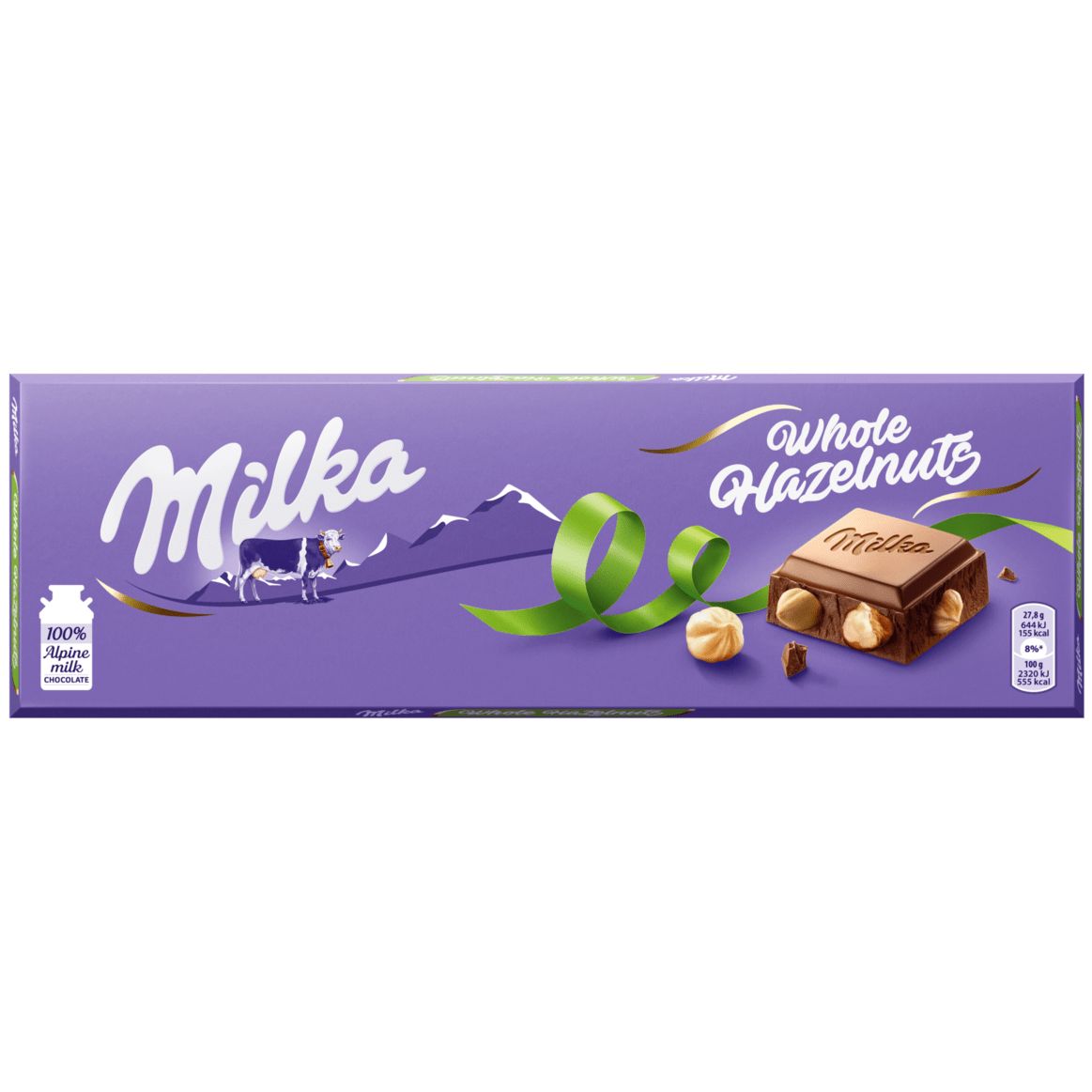Шоколад Милка 0,250 цял лешник