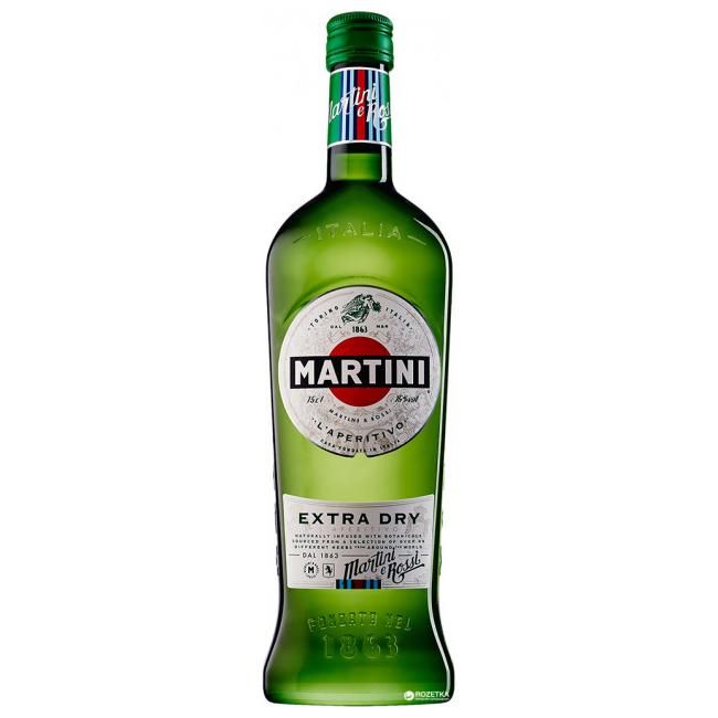 Мартини екстра сухо 1 л.