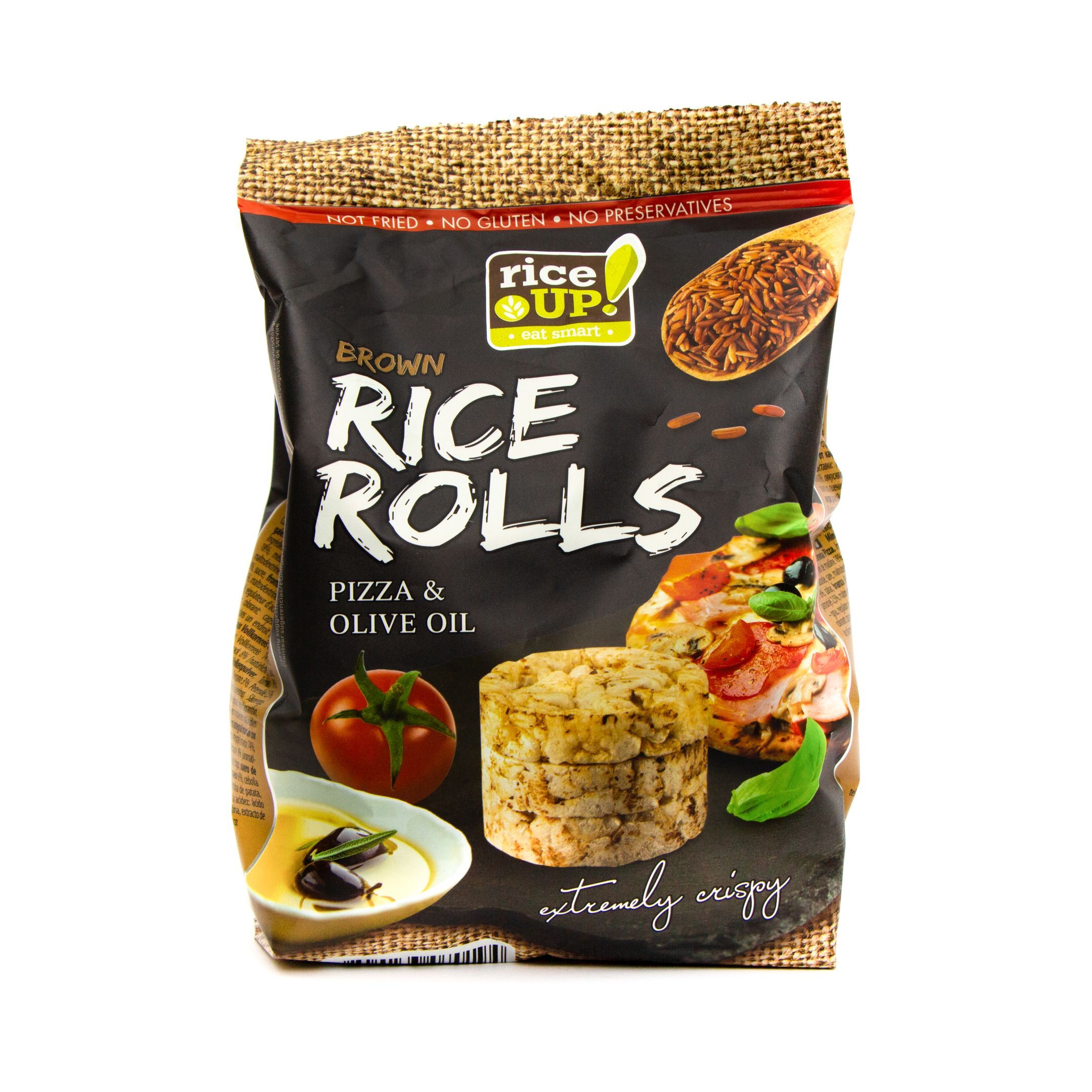 Rice Up Мини оризовки 0,050 Пица и зехтин