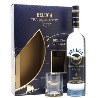 Водка Белуга Трансатлантик 0,700 + чаша