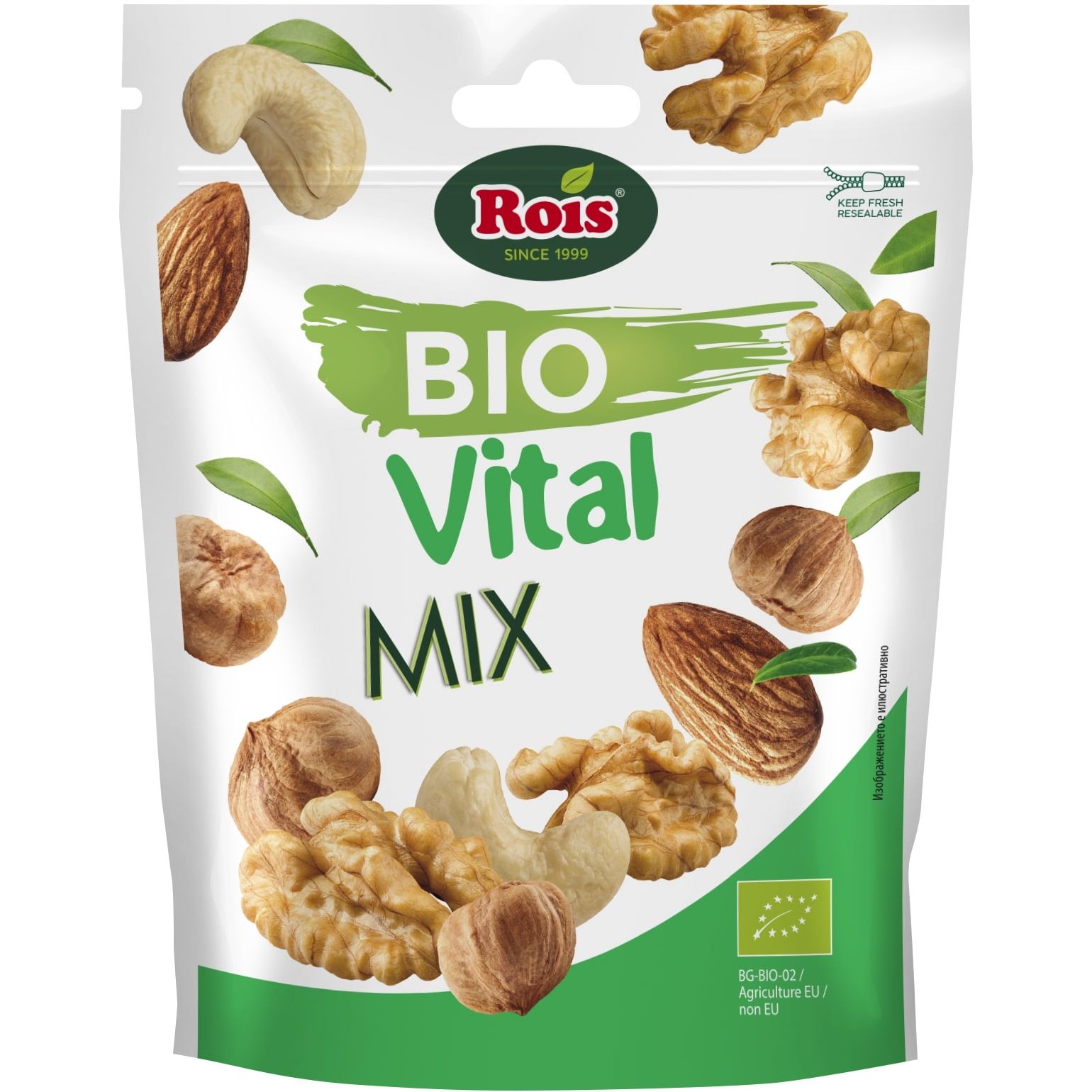 БИО Микс от сурови ядки Vital 0,120 Rois