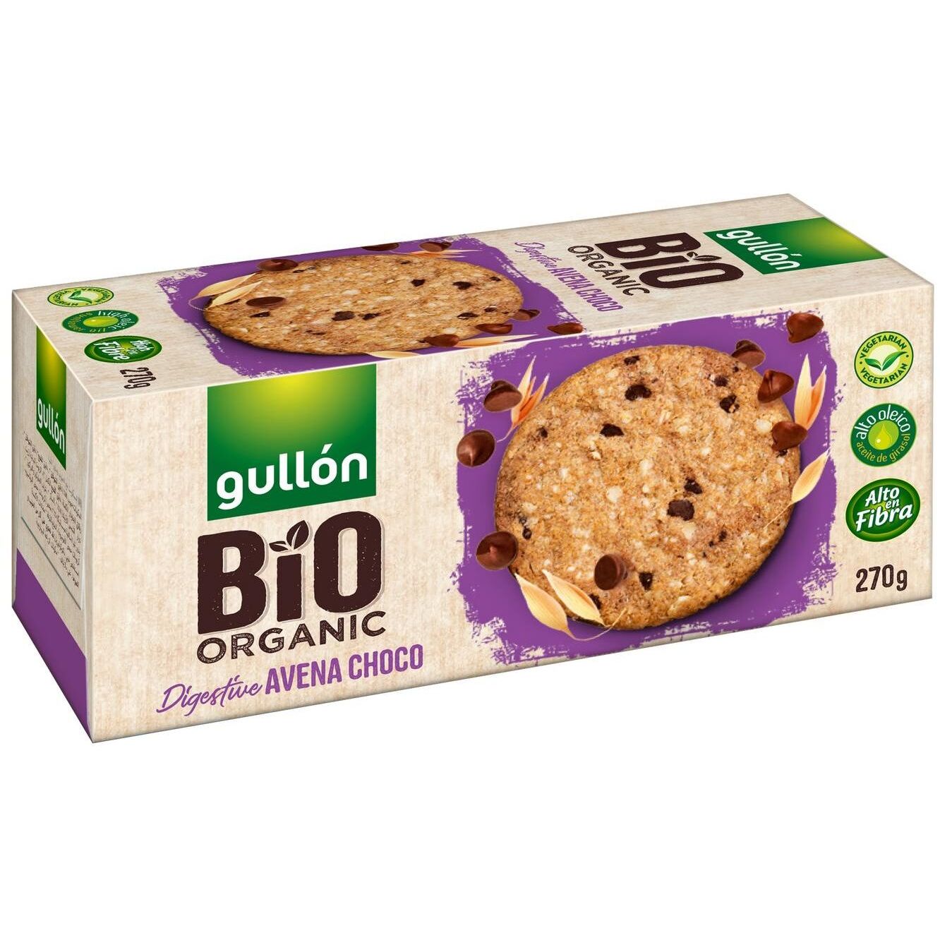 БИО Бисквити Digestive шоко 0,270 Gullon
